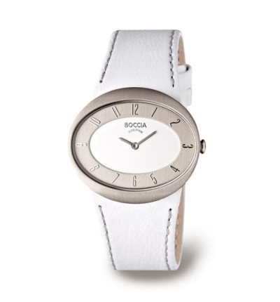 Uhrenarmband für BOCCIA Titanium Damenuhr, Trend, 3165-02