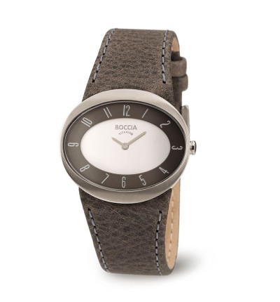 Uhrenarmband für BOCCIA Titanium Damenuhr, Trend, 3165-08