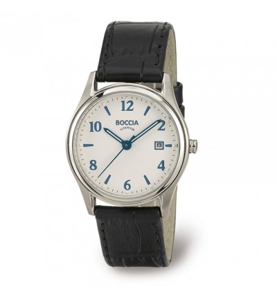 Uhrenarmband für BOCCIA Titanium Damenuhr, Classic, 3199-01