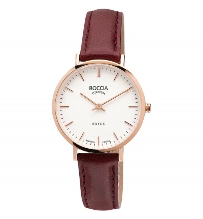 Uhrenarmband für BOCCIA Titanium Damenuhr Royce 3246-02
