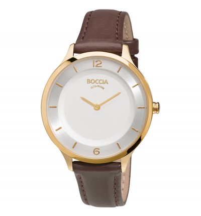 Uhrenarmband für BOCCIA Titanium Damenuhr, Trend, 3249-04