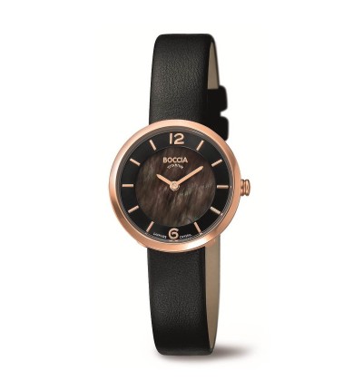Uhrenarmband für BOCCIA Titanium Damenuhr Slim 3266-03