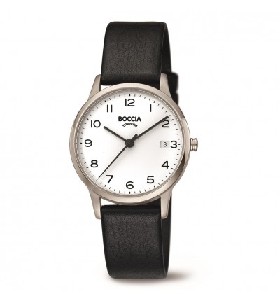 Uhrenarmband BOCCIA Titanium Trend 3310-01 | schwarz