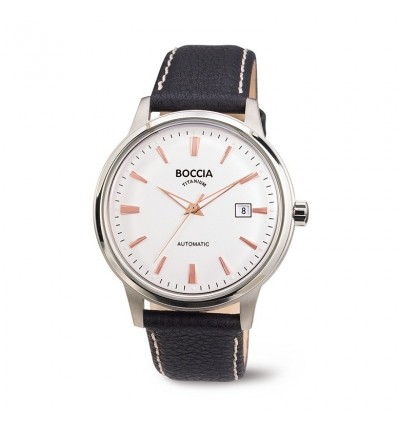 Uhrenarmband für BOCCIA Titanium Herrenuhr Automatik 3586-03