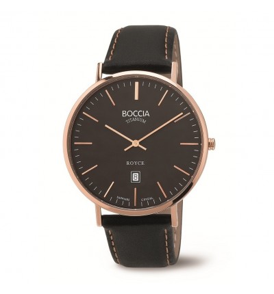 Uhrenarmband für BOCCIA Titanium Herrenuhr Royce 3589-05
