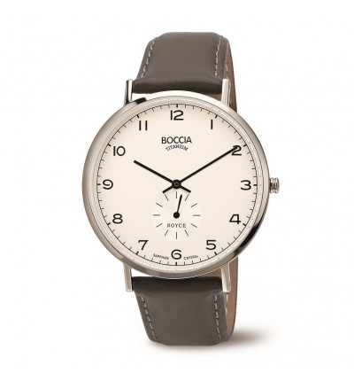 Uhrenarmband für BOCCIA Titanium Herrenuhr Royce 3592-01