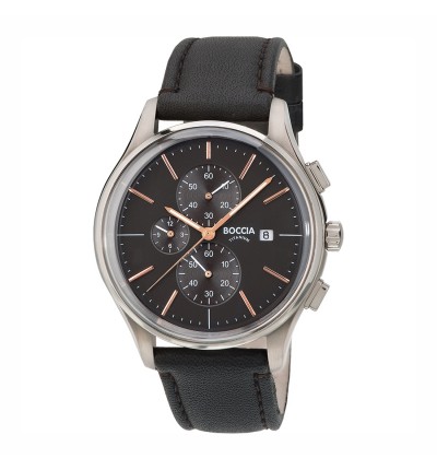 Uhrenarmband für BOCCIA Titanium Herrenuhr Classic 3756-02