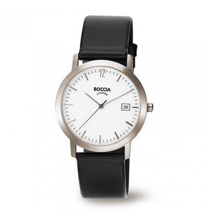 Uhrenarmband für BOCCIA Titanium Herrenuhr Classic 3530-03 (alt: 510-93)