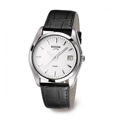 Uhrenarmband für BOCCIA Titanium Herrenuhr Classic 3548-01