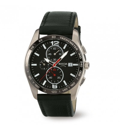 Uhrenarmband für BOCCIA Titanium Herrenuhr Sport 3767-01