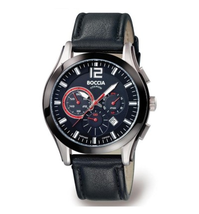 Uhrenarmband für BOCCIA Titanium Herrenuhr Sport 3771-01