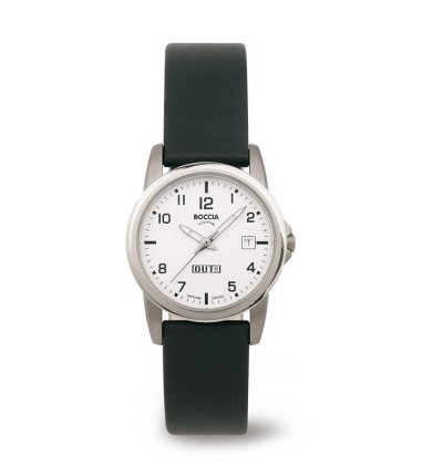 Uhrenarmband für Damenuhr BOCCIA Titanium Outside 3298-01 (alt: 3080-01), ohne Dornschließe