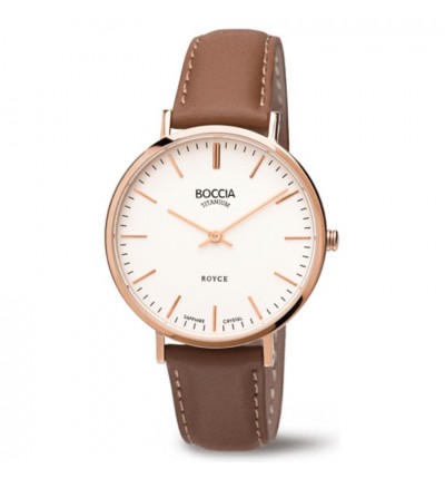 Uhrenarmband für BOCCIA Titanium Damenuhr Royce 3590-05
