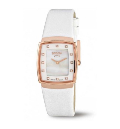 Uhrenarmband für BOCCIA Titanium Damenuhr Style 3237-03