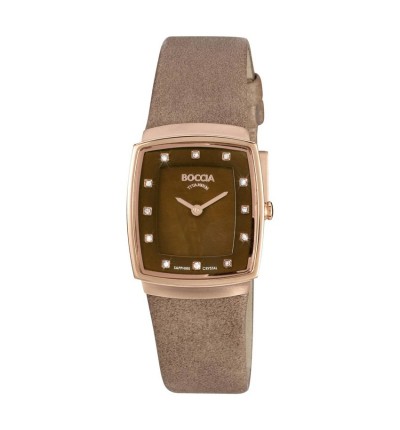 Uhrenarmband für BOCCIA Titanium Damenuhr Style 3237-04