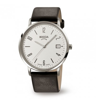 Uhrenarmband für BOCCIA Titanium Herrenuhr Classic 3557-01