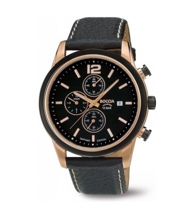 Uhrenarmband für BOCCIA Titanium Herrenuhr Sport 3759-02