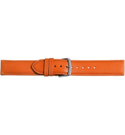 Uhrenband Orange glatt | Breite konstant