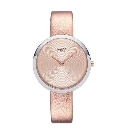 Uhrenarmband für M&M Damen-Armbanduhr Circle Line Analog Quarz M11944-949