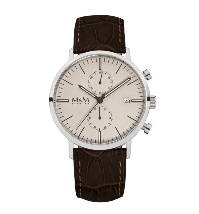 Uhrenarmband für M&M Herrenuhr M11911-747, Kollektion Chronograph