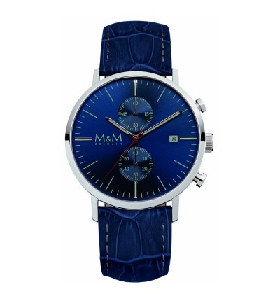 Uhrenarmband für M&M Herrenuhr M11911-845, Kollektion Chronograph