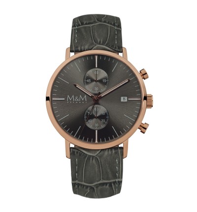 Uhrenarmband für M&M Herrenuhr M11911-995, Kollektion Chronograph