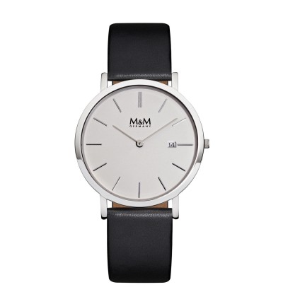 Uhrenarmband für M&M Herrenuhr M11909-442, Kollektion Flat Line