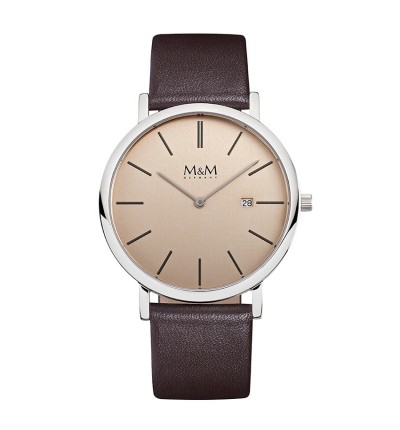 Uhrenarmband für M&M Herrenuhr M11909-547, Kollektion New Flat Line