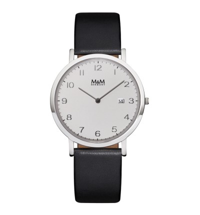 Uhrenarmband für M&M Herrenuhr M11909-443, Kollektion Flat Line
