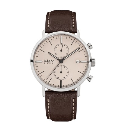 Uhrenarmband für M&M Herrenuhr M11911-547, Kollektion Chronograph