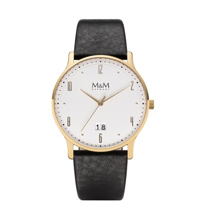 Uhrenarmband für M&M Herrenuhr M11940-433, Kollektion New Flat Line