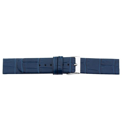 blaues Ersatzarmband 14-22 mm, geeignet für Skage- und Bering-Uhren mit verschraubten Armband