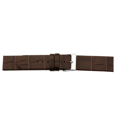 braunes Ersatzarmband 14-22 mm, geeignet für Skagen- und Bering-Uhren mit verschraubten Armband