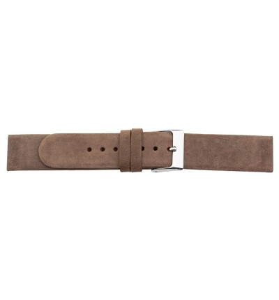 dunkelbraunes Vintagelederarmband, 14-22 mm, geeignet für Skagen- und Bering-Uhren mit verschraubten Armband