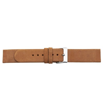 cognacfarbenes Vintagelederarmband, 14-22 mm, geeignet für Skagen- und Bering-Uhren mit verschraubten Armband