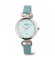 Uhrenarmband BOCCIA Titanium XS 3232-03 | blau