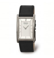 Uhrenarmband BOCCIA Titanium Style 3217-01 | schwarz