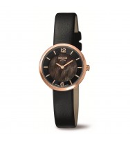 Uhrenarmband BOCCIA Titanium Slim 3266-03 | schwarz