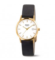 Uhrenarmband BOCCIA Titanium Classic 3180-05 | schwarz