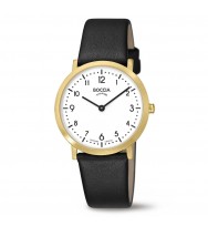 Uhrenarmband BOCCIA Titanium Classic 3335-02 | schwarz