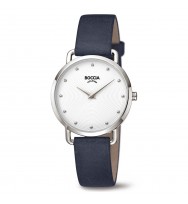 Uhrenarmband BOCCIA Titanium Style 3314-01 | blau