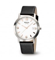 Uhrenarmband BOCCIA Titanium Classic 3544-02 | schwarz