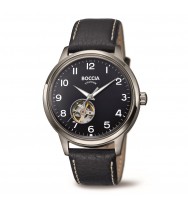 Uhrenarmband BOCCIA Titanium Classic 3613-03 | schwarz