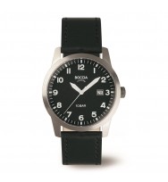 Uhrenarmband BOCCIA Titanium Classic 3631-01 | schwarz