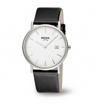Uhrenarmband BOCCIA Titanium Classic 3547-02 | schwarz