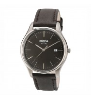Uhrenarmband BOCCIA Titanium Classic 3587-02 | schwarz