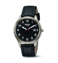 Uhrenarmband BOCCIA Titanium Classic 3587-05 | schwarz