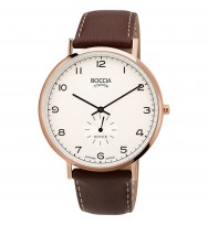 Uhrenarmband BOCCIA Titanium Royce 3592-02 | braun