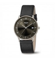 Uhrenarmband BOCCIA Titanium Slim 3607-01 | schwarz