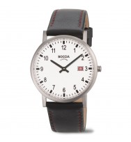 Uhrenarmband BOCCIA Titanium Classic 3662-01 | schwarz